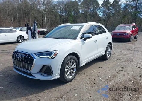 2022 Audi Q3 Premium Plus 45 Tfsi S Line Quattro Tiptronic z USA, uszkodzony, nr VIN WA1EECF36N1098019